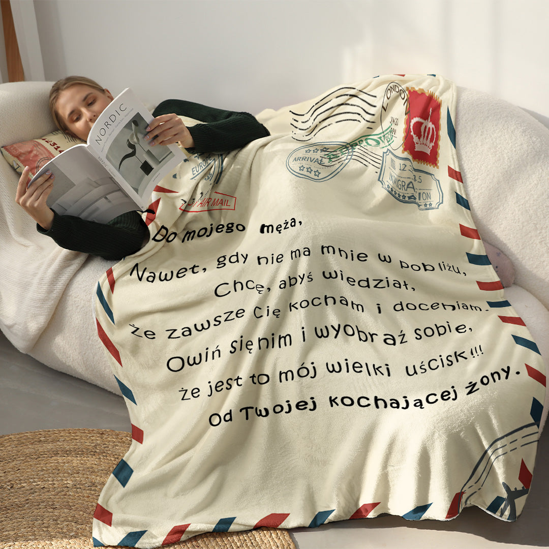 Dla mojego Męża / Dla mojej Żony - Premium Koc™