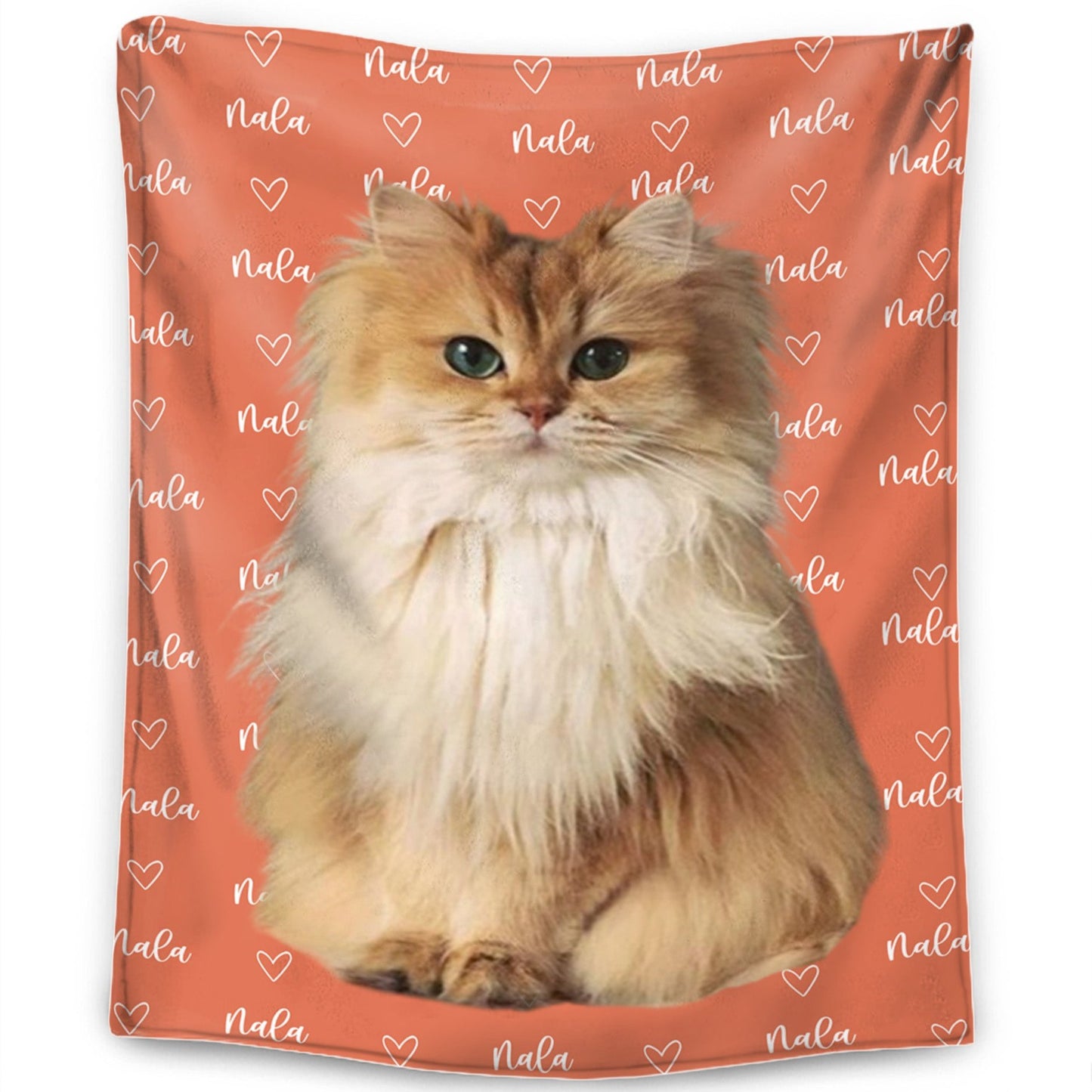 Personalizowany Koc z Imieniem i Zdjęciem - Prezent dla Właścicieli Zwierząt - Personalizowany Koc