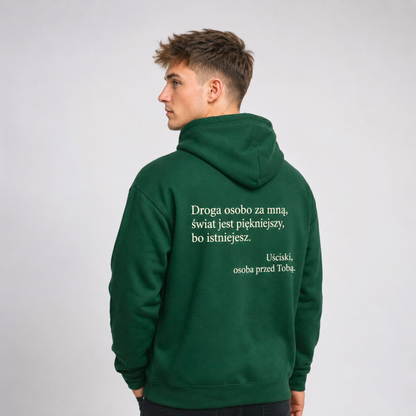 Bluza z kapturem „Wystarczy, że jesteś.”