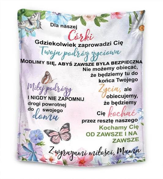 Dla mojej córki - Premium Koc™