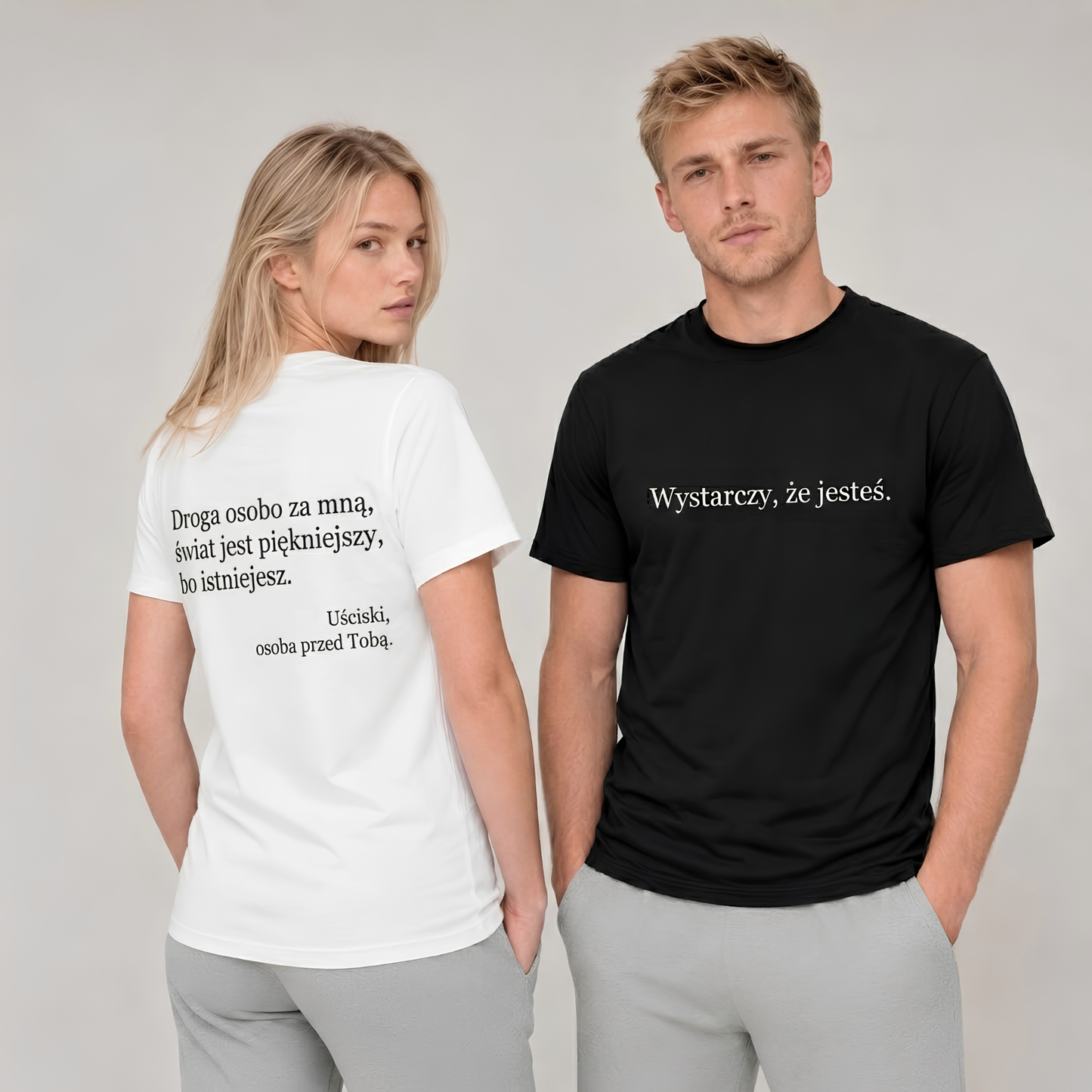Koszulka „Wystarczy, że jesteś.”
